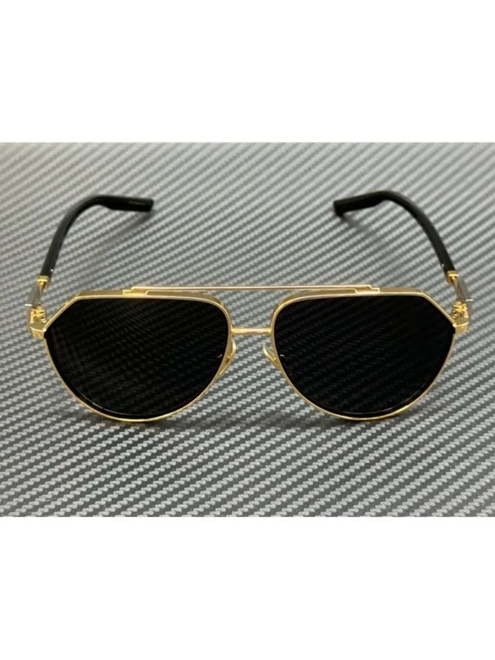 New Dolce & Gabbana Men Gold Sunglasses 62-14-145